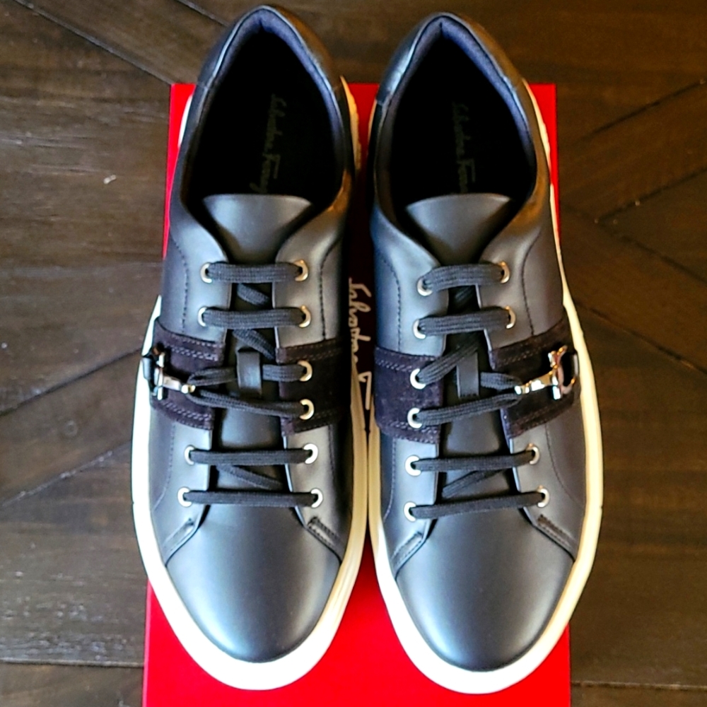 Ferragamo Buc Suede Calf Shoes